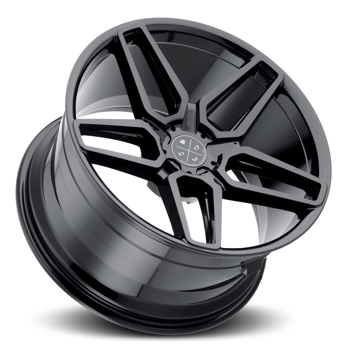 BD-17-5 22x10.5 Front | 22x10.5 Rear Gloss Black Finish *NEW* (Set of 4 wheels)