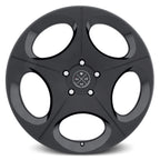 BD-77 20×11 +42 | 20×11 +42 (5×112) Gloss Black w/ Matte Black Face Finish *NEW* (Set of 4 wheels)