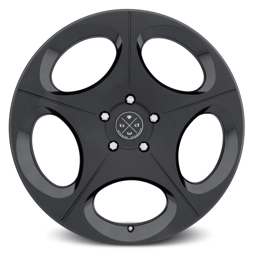 BD-77 20x10 Front | 20x11 Rear Gloss Black w/ Matte Black Face Finish *NEW* (Set of 4 wheels)