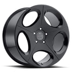 BD-77 20x11 Front | 20x11 Rear Gloss Black w/ Matte Black Face Finish *NEW* (Set of 4 wheels)
