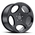 BD-77 20x10 Front | 20x11 Rear Gloss Black w/ Matte Black Face Finish *NEW* (Set of 4 wheels)